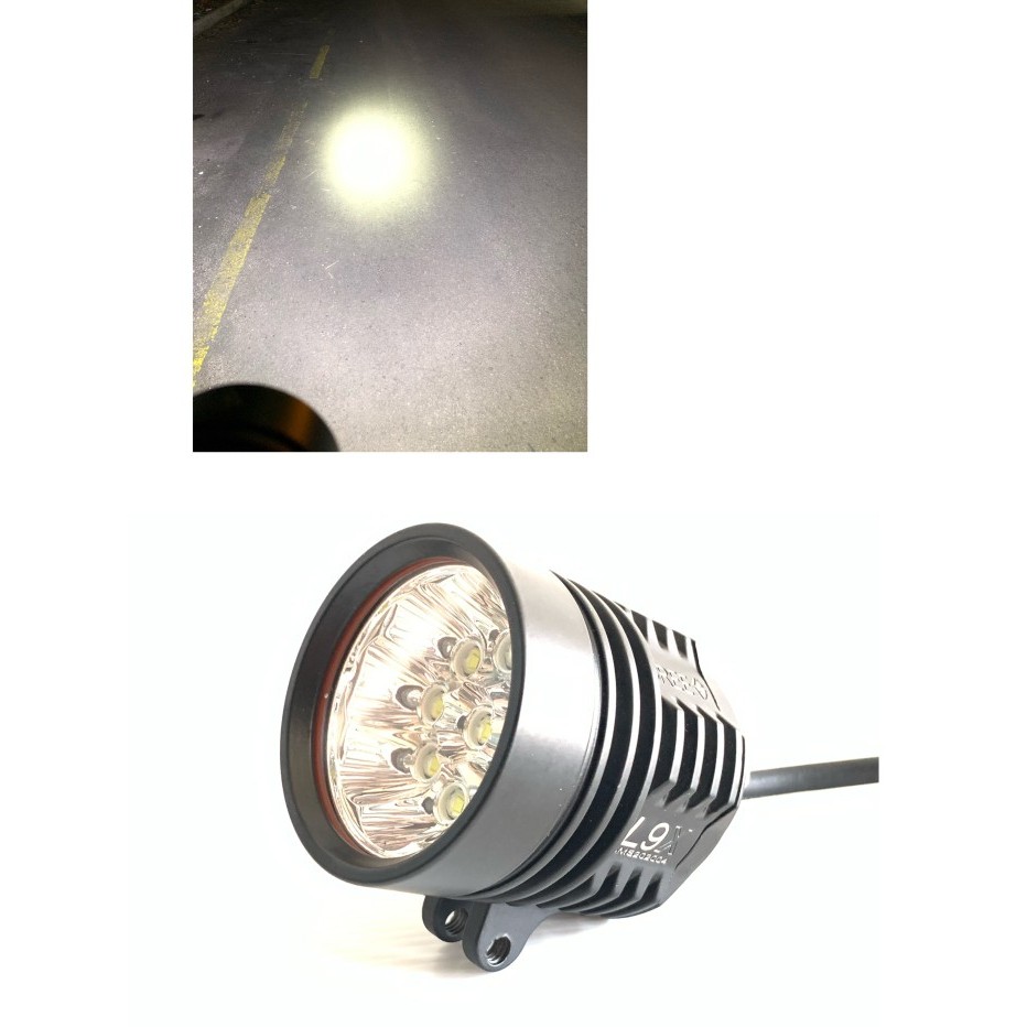 Lampu Tembak Sorot LED L9X Cree 9 Mata Waterproof