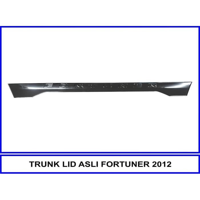 TRUNK LID TRUNKLID GRAND FORTUNER 2012 - 2015