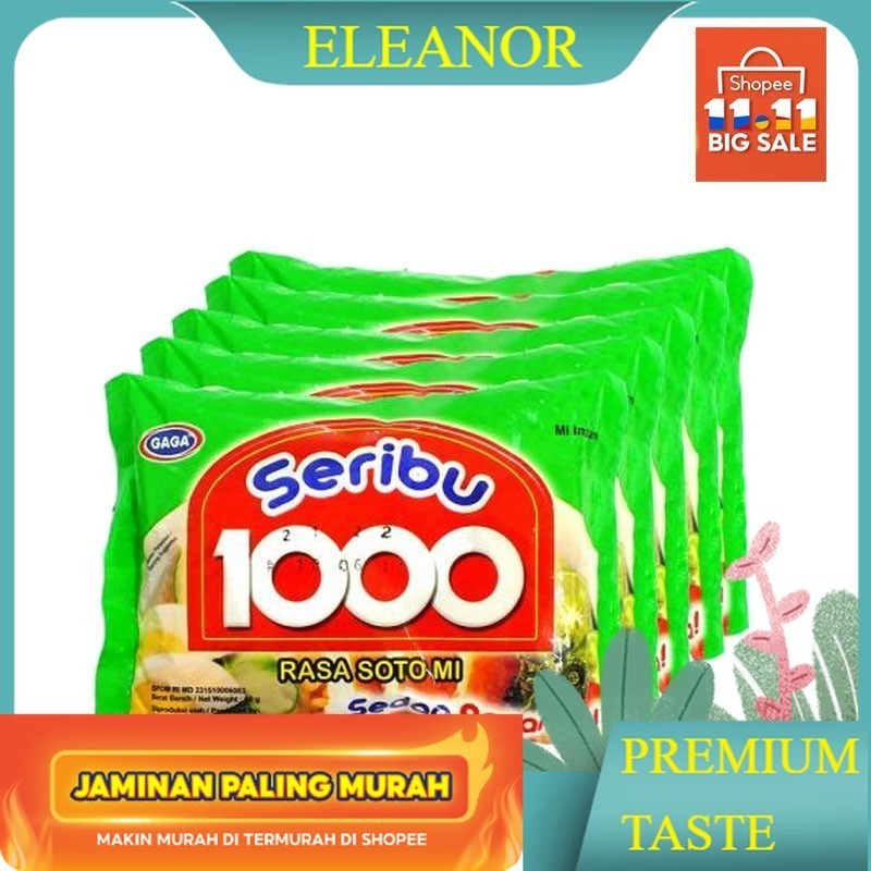 

MIE GAGA 1000 KUAH RASA SOTO & GORENG - ELEANOR