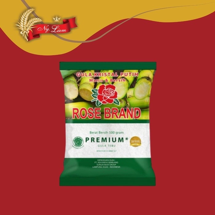 

ROSE BRAND Gula Pasir 20 x 1 kg (INSTAN ONLY)