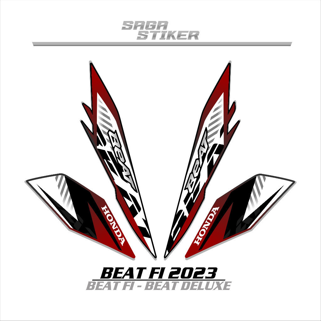 STRIPING BEAT FI 2023/HONDA BEAT FI/STIKER HONDA BEAT FI 2023/STICKER BEAT FI 2023/HONDA BEAT 2023/B