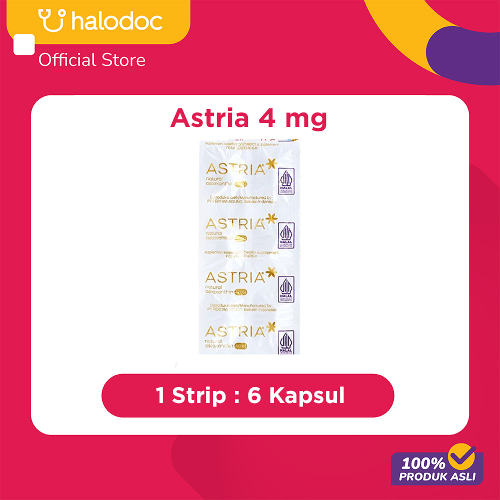 Astria 4 mg 6 Kapsul