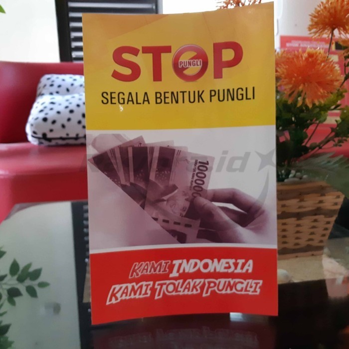 

Stiker Stop Pungli