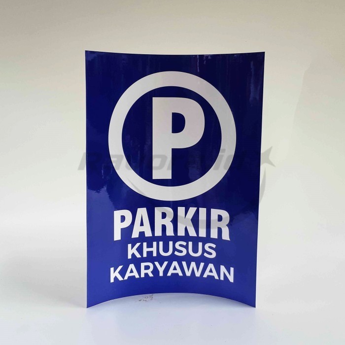 

Stiker Parkir Khusus Karyawan