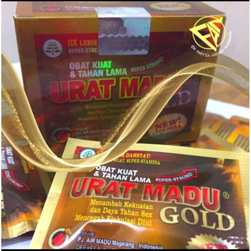

Herbal Urat Madu Gold Original Sasetan, Penambah Stamina Pria 1 sacset
