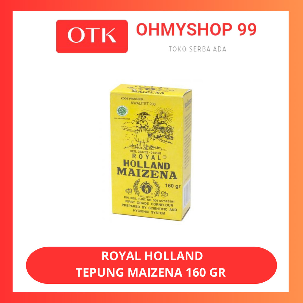 

Bake King Royal Holland Tepung Maizena 160gr