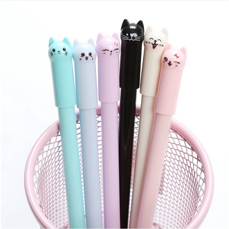 

MAOMAO Pena Karakter Meow Kucing Lucu Pulpen Karakter Gel Imut Pulpen Gel Pena Murah