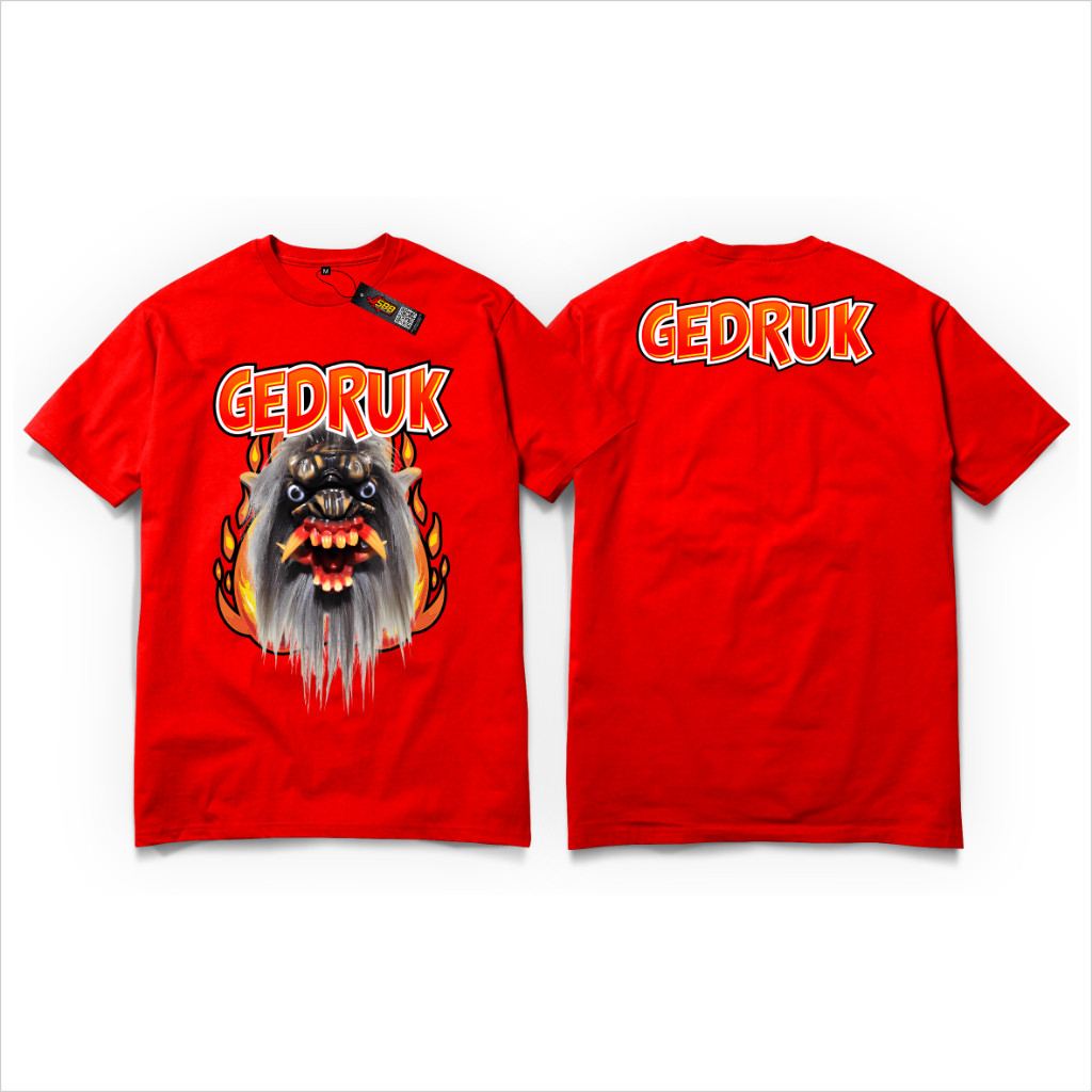 [NEW ARRIVAL] BAJU KAOS VIRAL GEDRUK BUTO MBEROT BANTENGAN BARONG DISTROT #