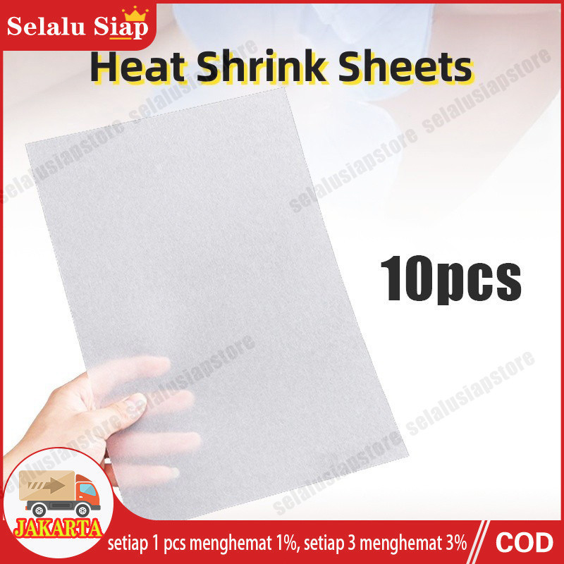

10PCS 0.3mm 20*29cm DIY Shrinky Dink Plastic / Heat Shrink Plastic Sheet / Printable Shrinky Dink Plastic