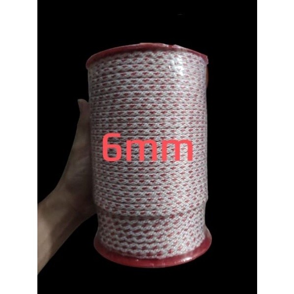 

6mm Impor Tali Engkol Tali Nilon Nylon Import 100meter Tali serba guna amplas