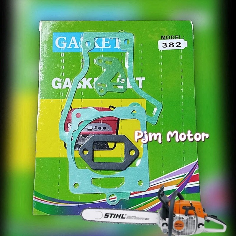 

Ms382 Paking komplit gasket kit mesin chainsaw senso sinso stihl stihl ms 382 amplas