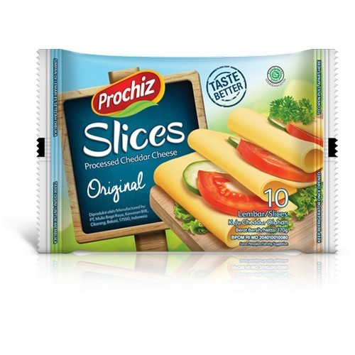 

TERMURAH Keju Slice Prochiz Premium / Cheese Slice Prochiz Premium - 10S / PACK