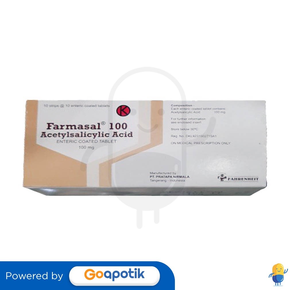 Farmasal 100 Mg Box 100 Tablet