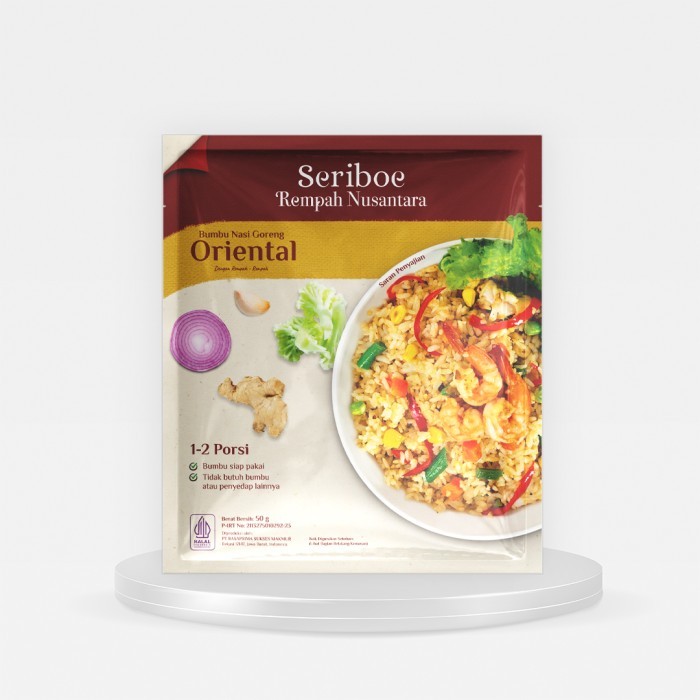 

[[PROMO]]New BUMBU NASI GORENG ORIENTAL REMPAH NUSANTARA 50 GR (6 PCS)