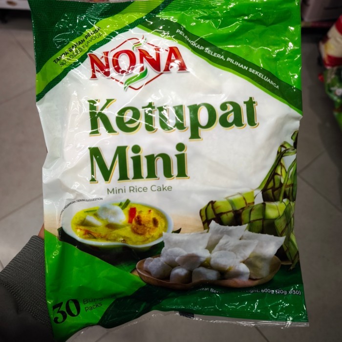 Nona Ketupat Mini Rice Cake / Nasi Instan Buat Ketupat / 600 gr