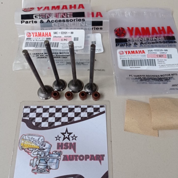 PAYUNG KLEP ISI 4+SEAL KLEP YAMAHA JUPITER MX/VIXION OLD/MX NEW 135