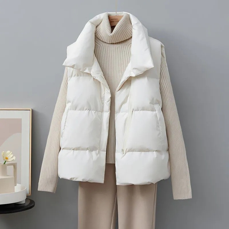 Jaket Rompi Wanita Jaket Rompi musim dingin Rompi Wanita tebal