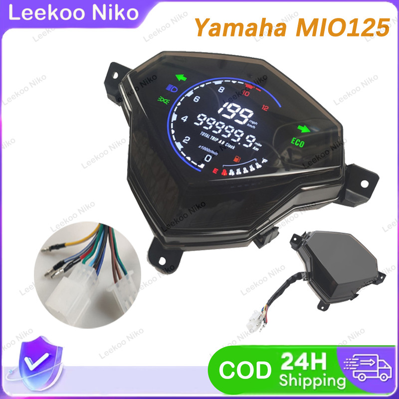 Yamaha Mio M3, Mio, Mio Z Amps Digital LED  Pengukur Elektronik LED Sepeda Motor MIO I 125 M3