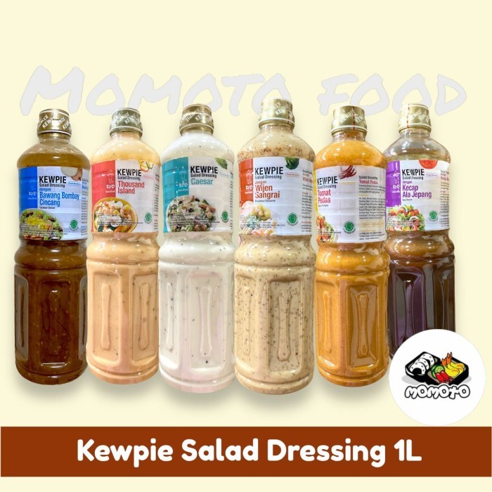 

Kewpie Salad Dressing / Saus Siram Halal 1 liter - Caesar 1L
