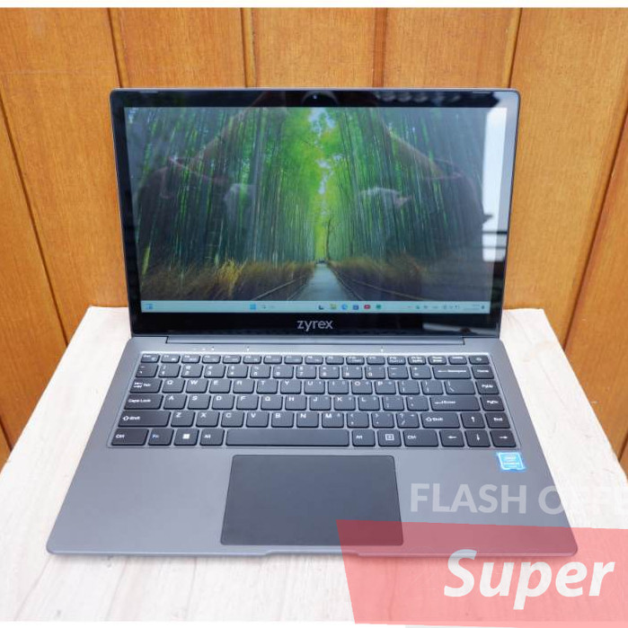 Laptop Zyrex Notebook Intel Celeron N4020 Ram 4Gb Ssd 256Gb Emmc 64Gb