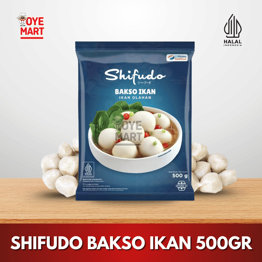 

BAKSO IKAN 500GR SHIFUDO BASO IKAN COCOK UNTUK SATE SEAFOOD