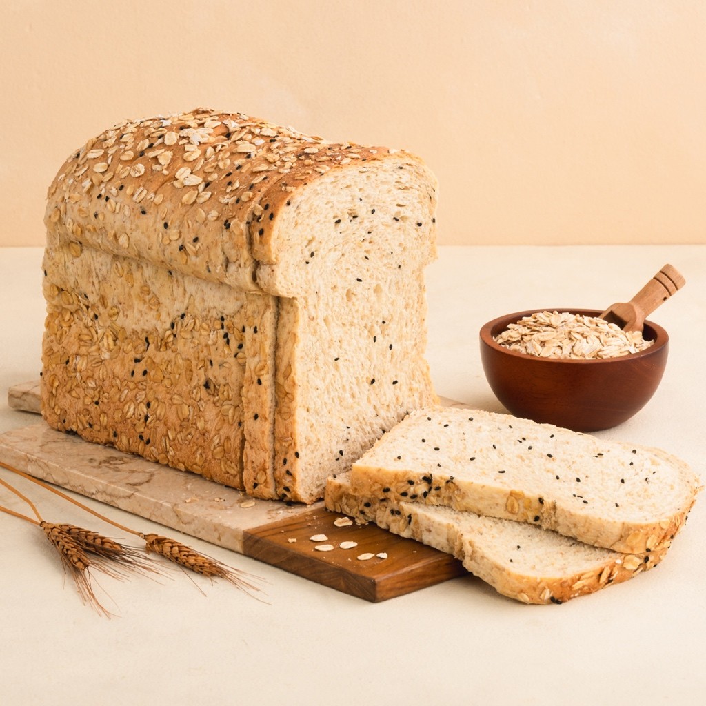 

WHOLE WHEAT HI-FIBER VEGAN BREAD