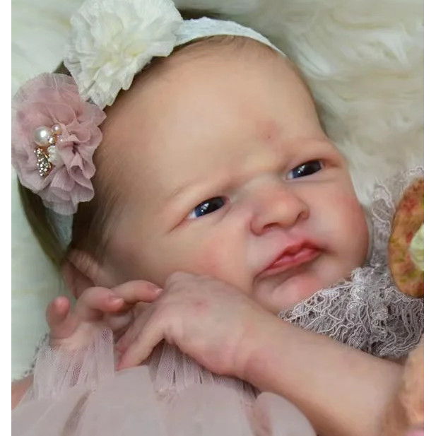 

NPK 19inch Reborn Baby Doll kit Alfie Unpainted Kit With cloth body and eyes