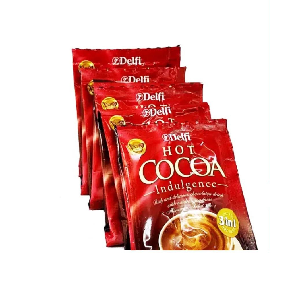 

Delfi Hot Cocoa Indulgence Minuman Serbuk Cokelat 10 x 25gr