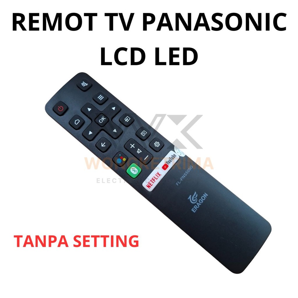 Remote Tv Panasonic Led Lcd Remote Untuk Tv Panasonic Netflix Youtube