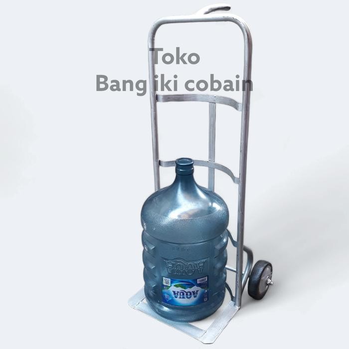 Trolley Galon Air Gerobak Troly Galon Air Troli Gas alat angkut barang