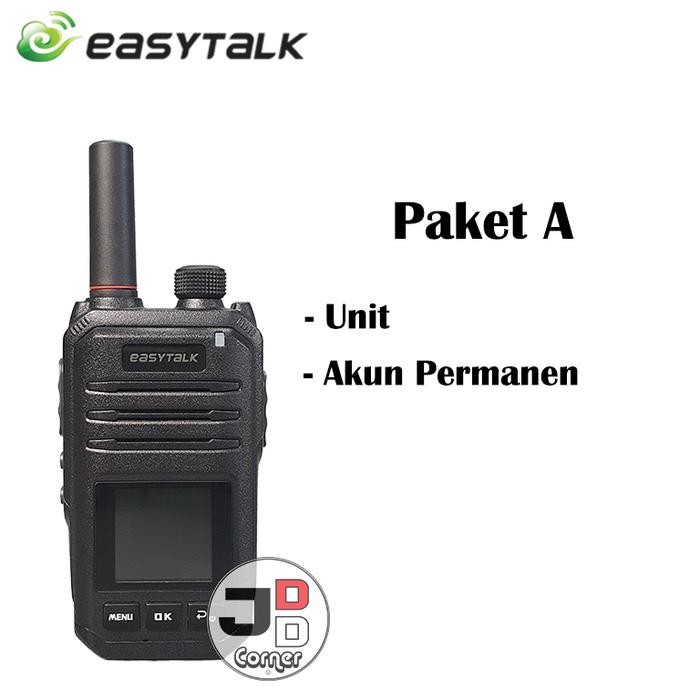 HT POC Easytalk X6 Wifi 4G LTE GPS Akun Permanen Internet ORIGINAL - Paket A