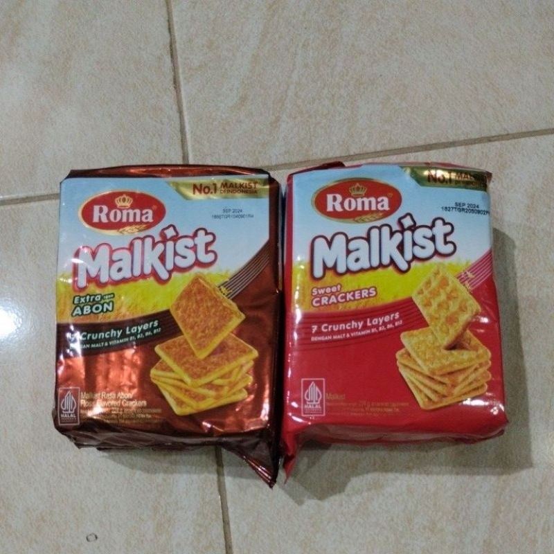 

pekanbaru /Roma Malkist Crackers / Abon (BARU!!!) kemasan 224 gram
