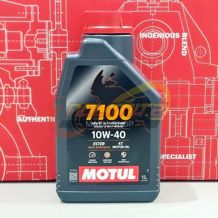 Oli Motor Motul 7100 1L Full Synthetic Ester NMAX XMAX Aerox 155 Lexi