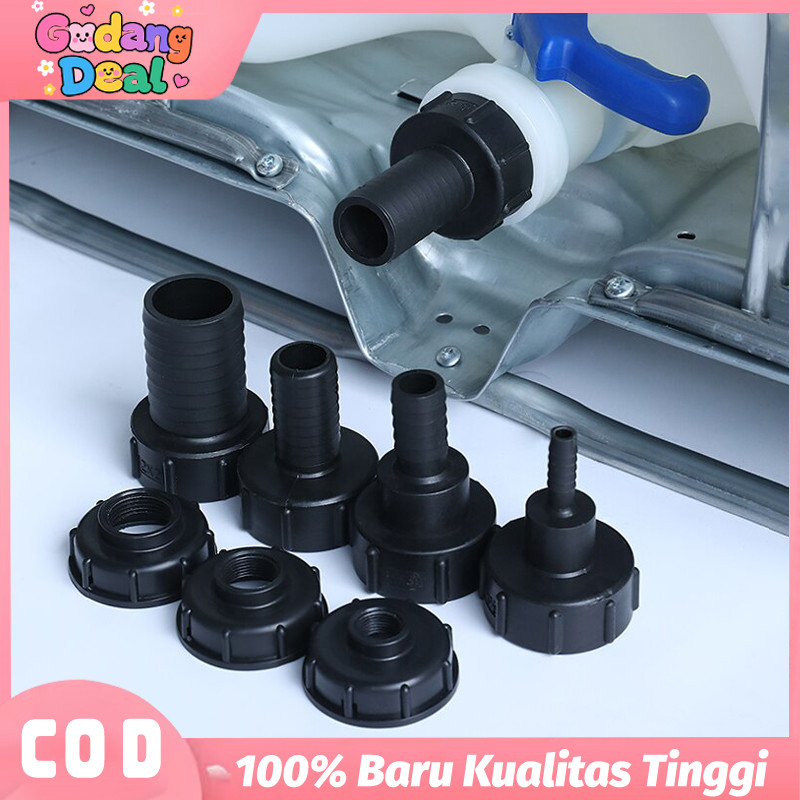 Adapter Konektor Selang Adapter Tank ibc Tutup Kran ibc Sambungan Kran Tangki Untuk Tangki ibc Kapas