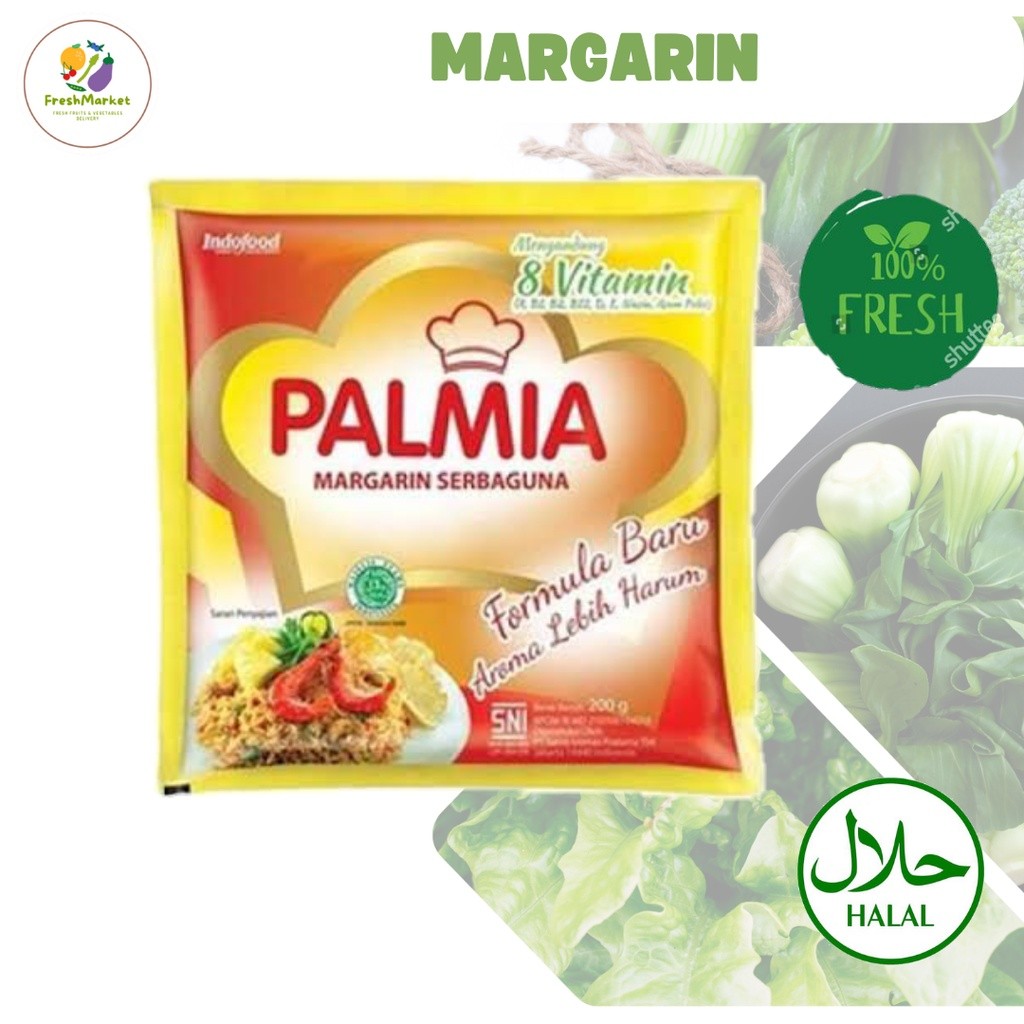 

Margarin Serbaguna Palmia 200 Gram Sayurinstant