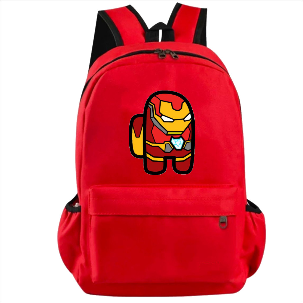 JL KIDS Tas Anak Sekolah Tas Bagpack Motif Ironman - Among Us Fashion Kids A2