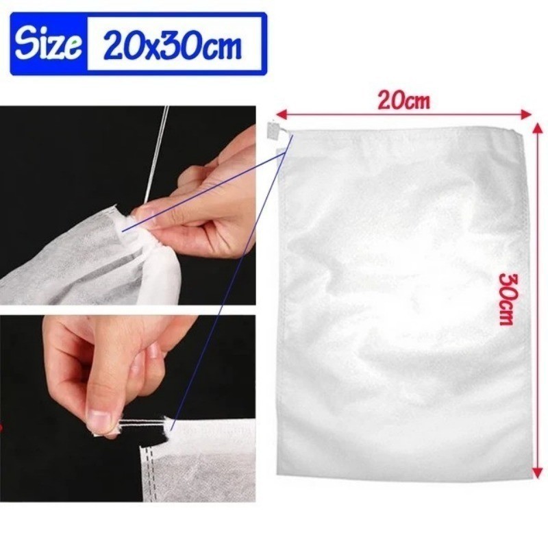 Hai Mampir Shop 100Pcs Fruit Cover/Pembungkus Buah/Fruit Cover Anti Serangga/Fruit Cover Net Jaring