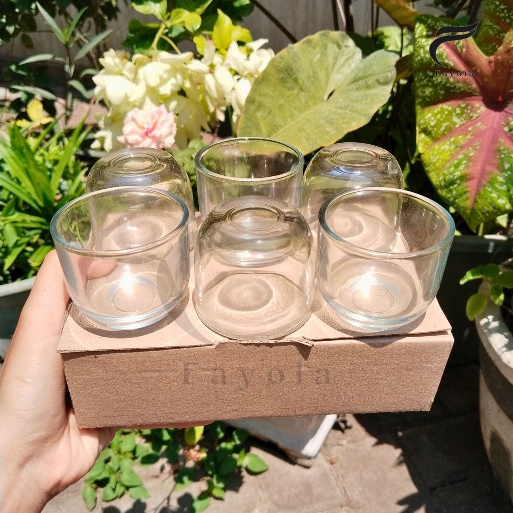 [6 PCS] GELAS SLOKI APEL PBA02 ISI 6 PCS // gelas mini / gelas mini sloki murah / souvenir