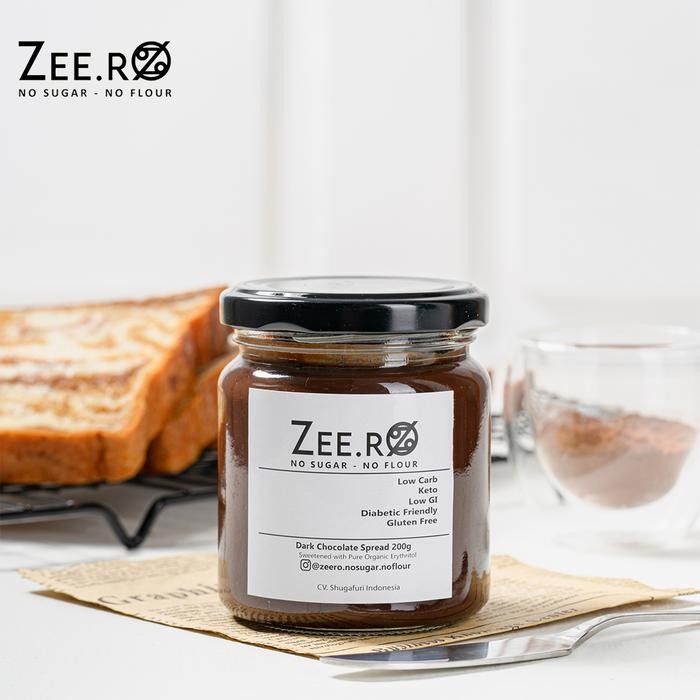 

PROMO!Zeero Dark Chocolate Spread /NOSUGAR/GLUTEN FREE/No PreservativeREADY