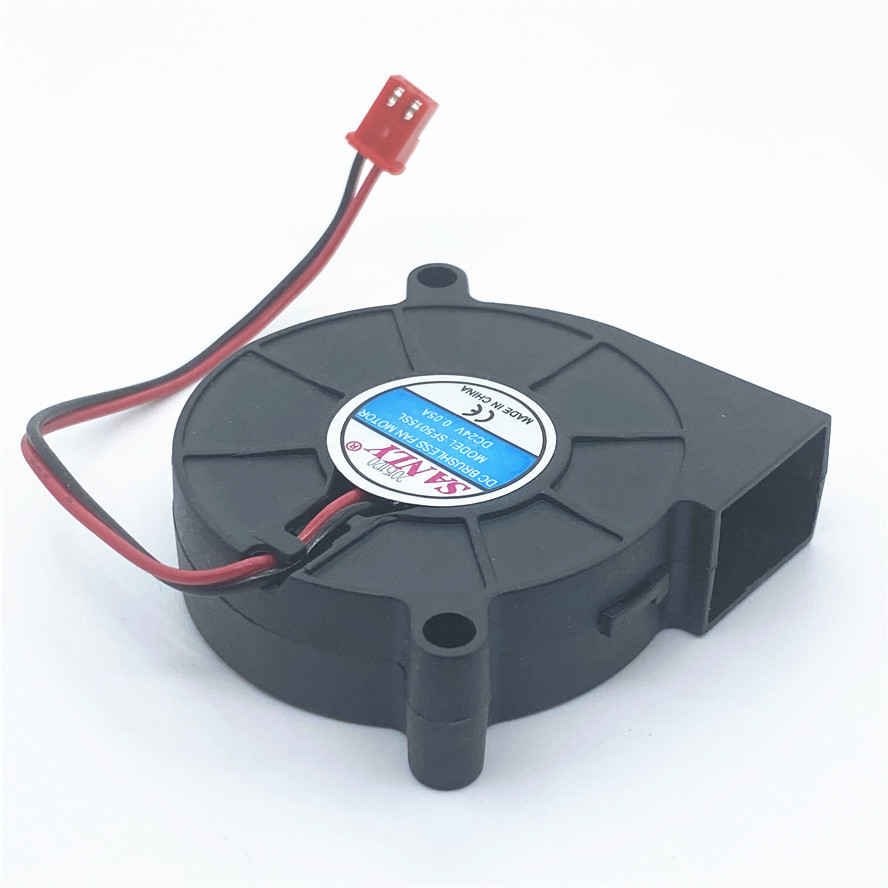 Original SANLY SF5015SL DC24V 0.05A 5cm 5015 50x50x15mm Industrial Blower For Humidifier Cooling Fan
