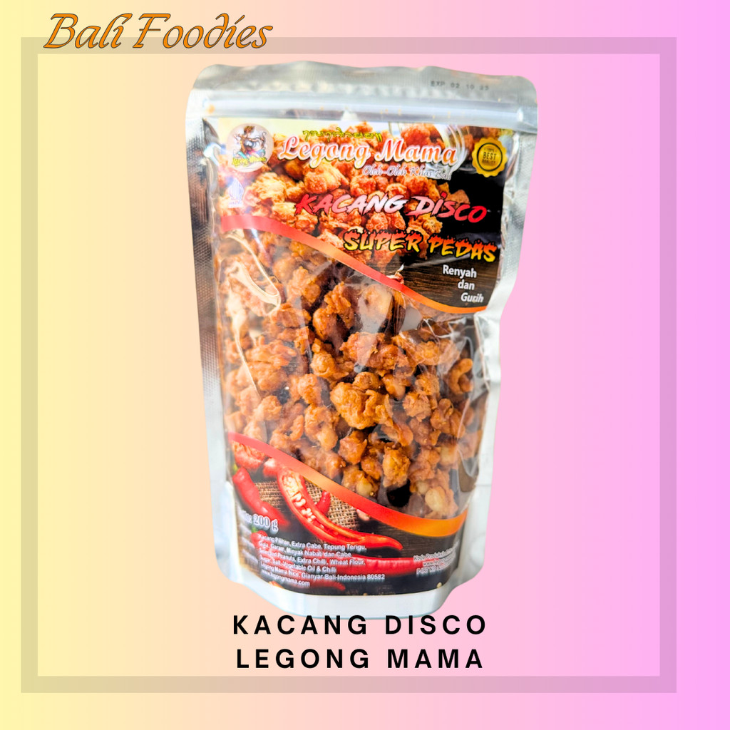 

Kacang Disco Legong Mama Pouch 200gr Asli Bali