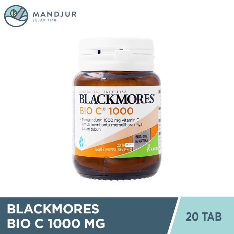 Blackmores Bio C 1000mg 20 Tablet - Suplemen Vitamin C