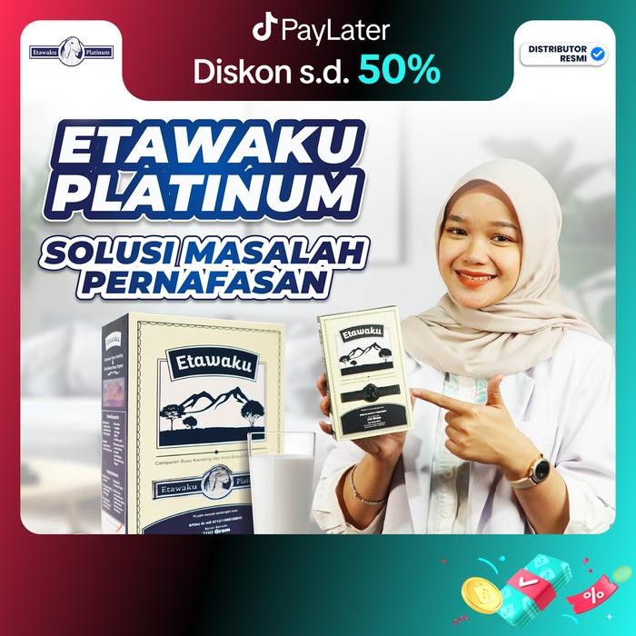 

Etawaku Platinum Original Official Susu Kambing Etawaku Plus Krimer Nabati Bantu Masalah Pernafasan Isi 200gr