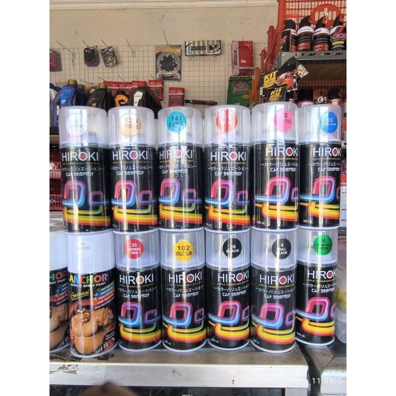 

hiroki cat semprot/Pilok hiroki kemasan 300 ml japan kwalty bnyak warna