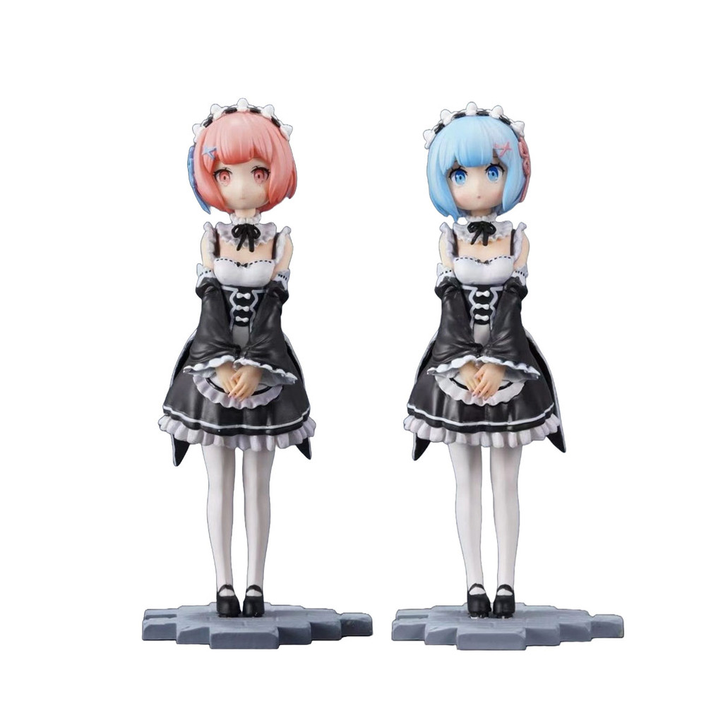 Rem Ram Maid Childhood Rezero 17cm Action Figure