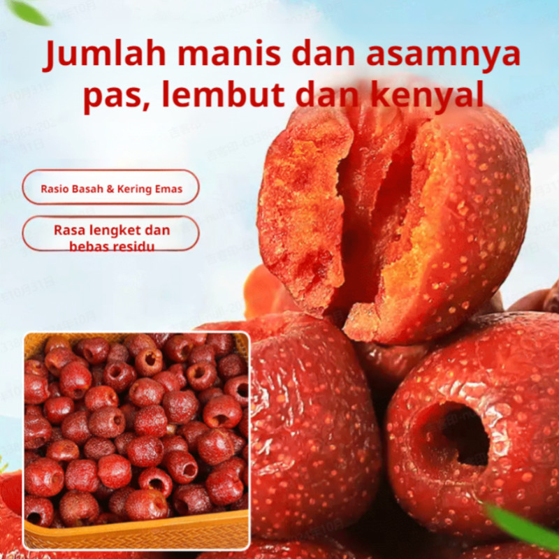 

⚡Pengiriman Cepat 24 Jam⚡250g Hawthorn Berongga Tanpa Biji/Pilihan yang bergizi dan sehat Hawthorn Berongga Tanpa Biji/0 bahan tambahan Hawthorn Berongga Tanpa Biji/Hawthorn Yang Diawetkan/Hawthorn Yang Dikemas Secara Individual