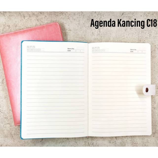 

(CCATK) BUKU AGENDA KANCING BESAR B5 C18
