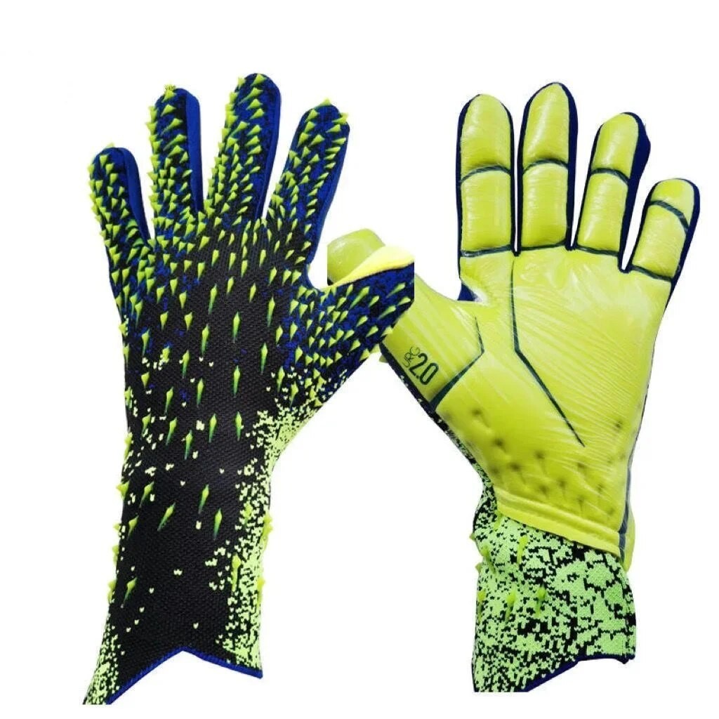 Professional Latex Football Goalkeeper Gloves Thickened Soccer Goalie Gloves Football Accessories Su