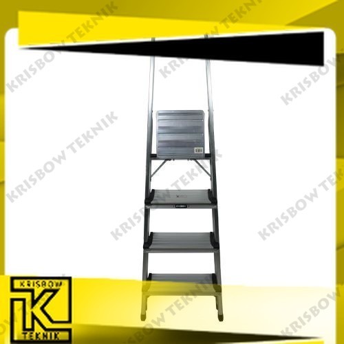 Fixsteps - Tangga Lipat Aluminium 4 Wide Step - Tangga Lipat