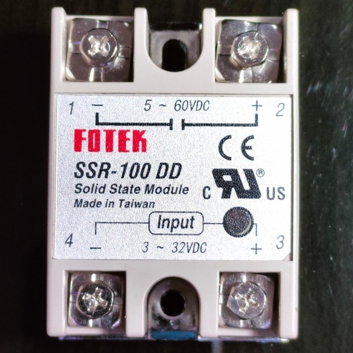 AMD99 SSR DC Solid State relay 100A DC-DC Fotek SSR-100DD Mosfet 5~200V DC